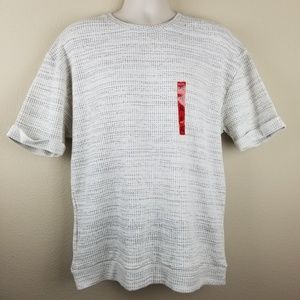 Zara Man Waffle Knit Shirt